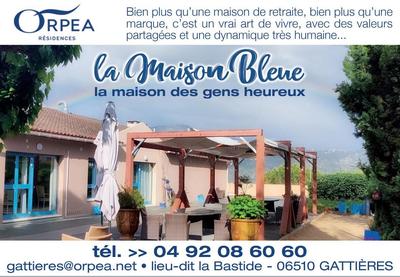 EHPAD LA MAISON BLEUE 06510 Gattières