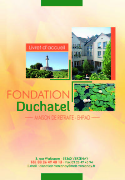 EHPAD Fondation Duchatel 51360 Verzenay