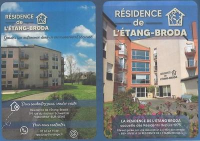 Résidence Autonomie de l'Etang-Broda 77480 Bray-sur-Seine